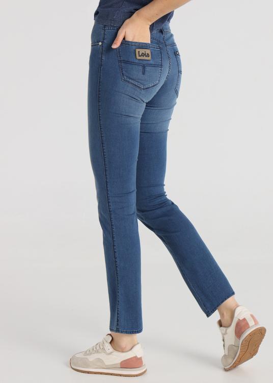Lois Jeans Jean Coupe Droite - Taille Courte