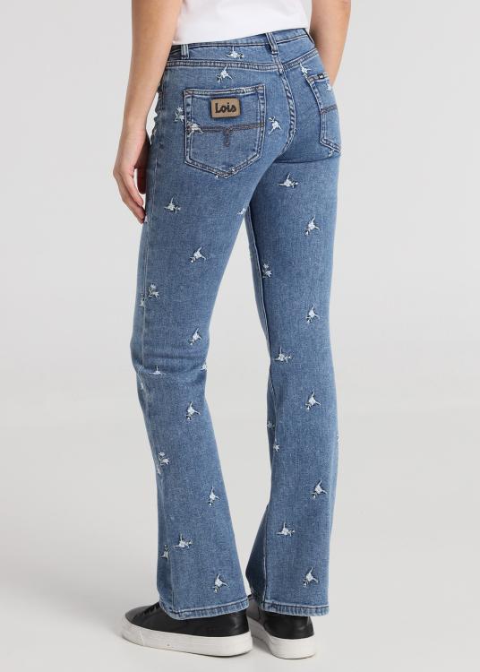 Lois Jeans Jeans - Broderie Liberté