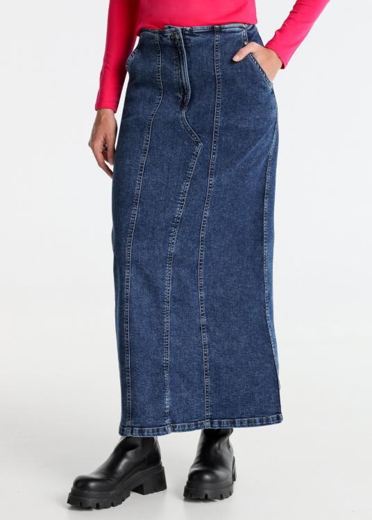 lois jeans Jupe Denim Midi
