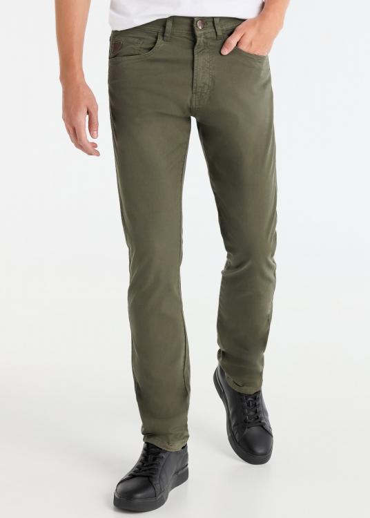 lois jeans Pantalon couleur texturé