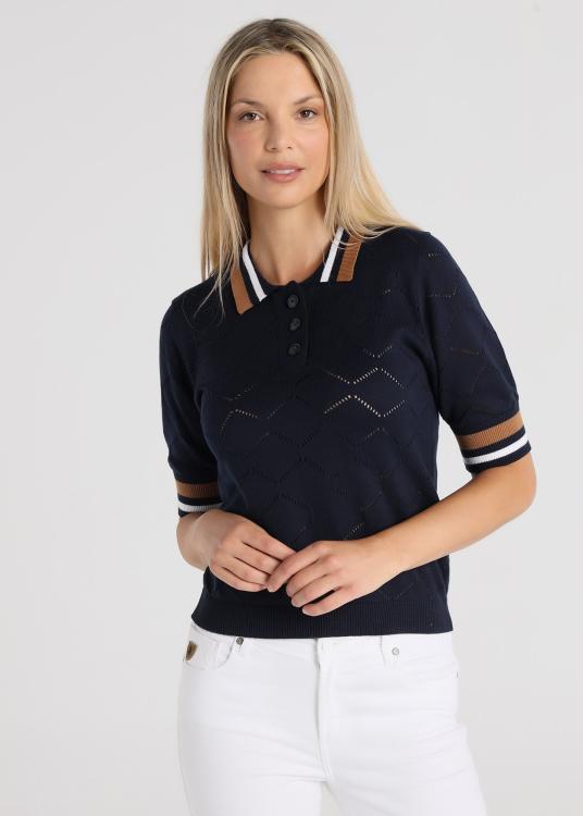 Lois Jeans Polo - Maille Ample à Manches Courtes