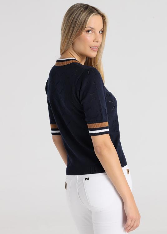 Lois Jeans Polo - Maille Ample à Manches Courtes