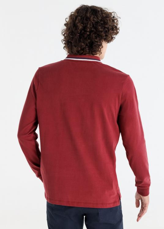 Lois Jeans Polo Manches Longues Graphique Au Dos