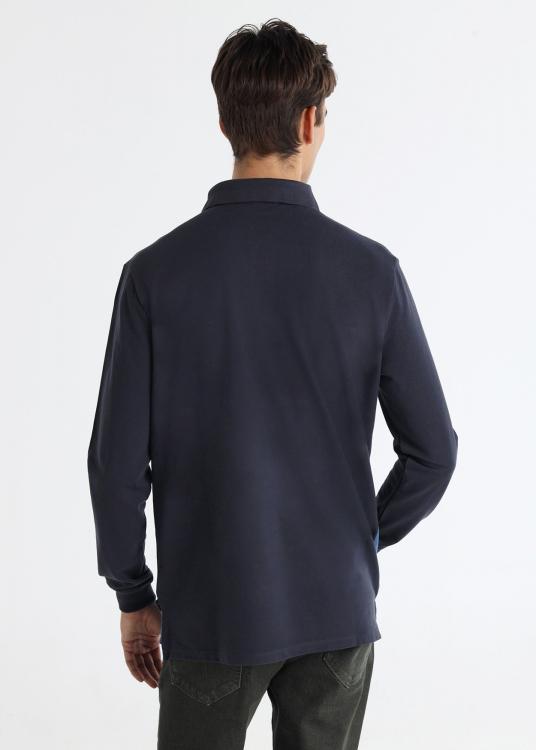 Lois Jeans Polo Manches Longues Piqué