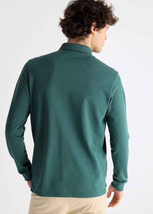 Lois Jeans Polo Manches Longues Piqué