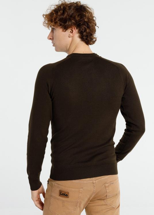Lois Jeans Pull Basic Col Rond