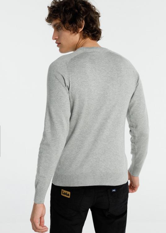 Lois Jeans Pull Basic Col Rond