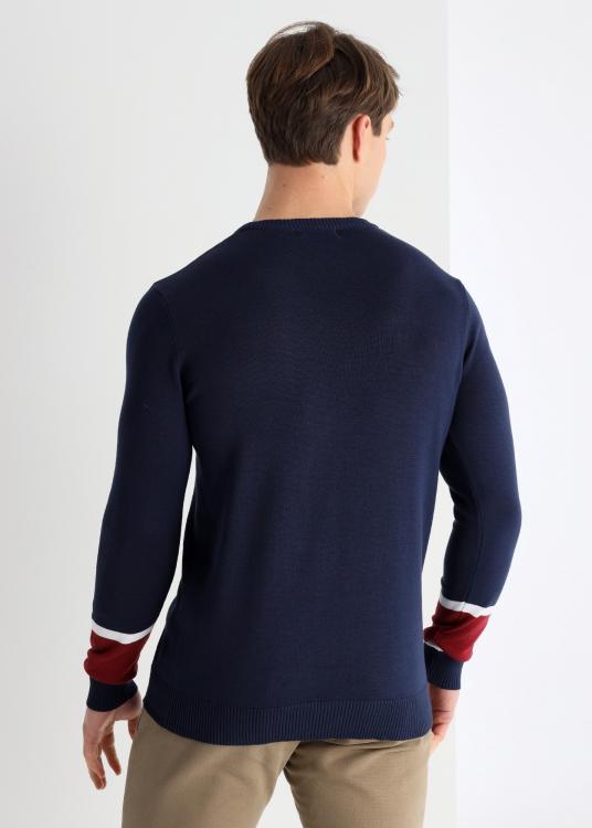 Lois Jeans Pull Col Rond Super High Density Print