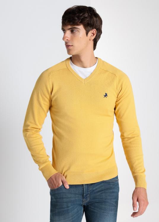 lois jeans Pull de base à col Pico