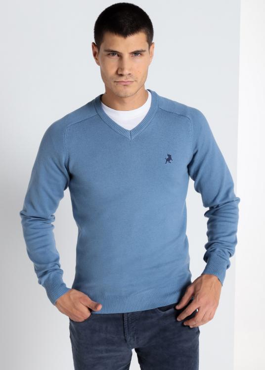 lois jeans Pull de base à col Pico