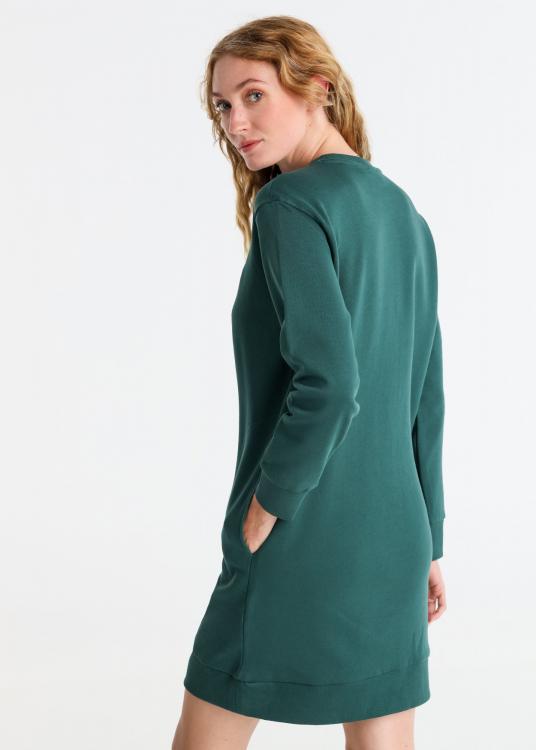 Lois Jeans Robe Sweat Poches Latérales Brodé Lois