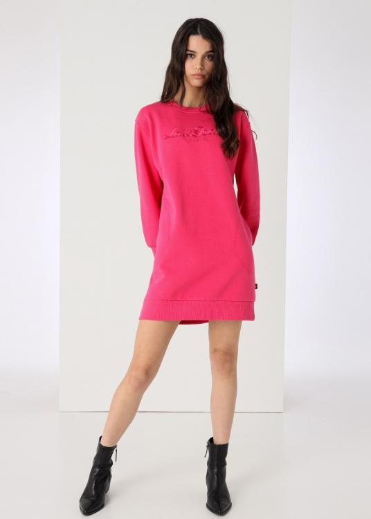 lois jeans Robe Sweat poches latérales Brodé Lois