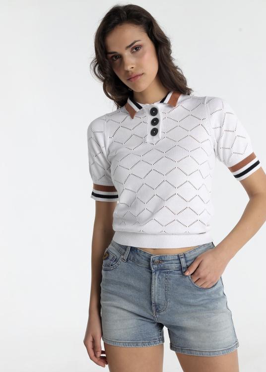 Lois Jeans Short En Jean - Plan Long