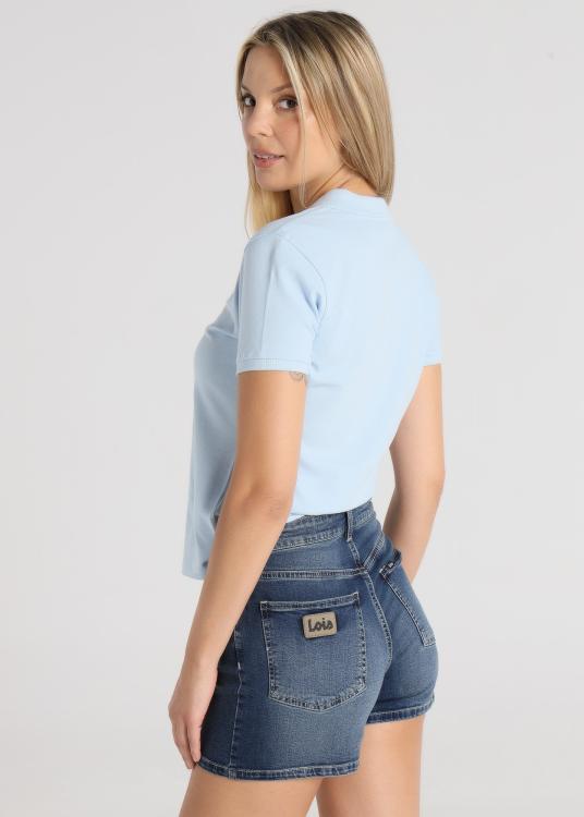 Lois Jeans Short En Jean - Plan Long