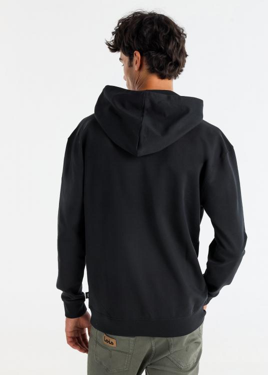 Lois Jeans Sweat à Capuche Avec Graphique Tribal