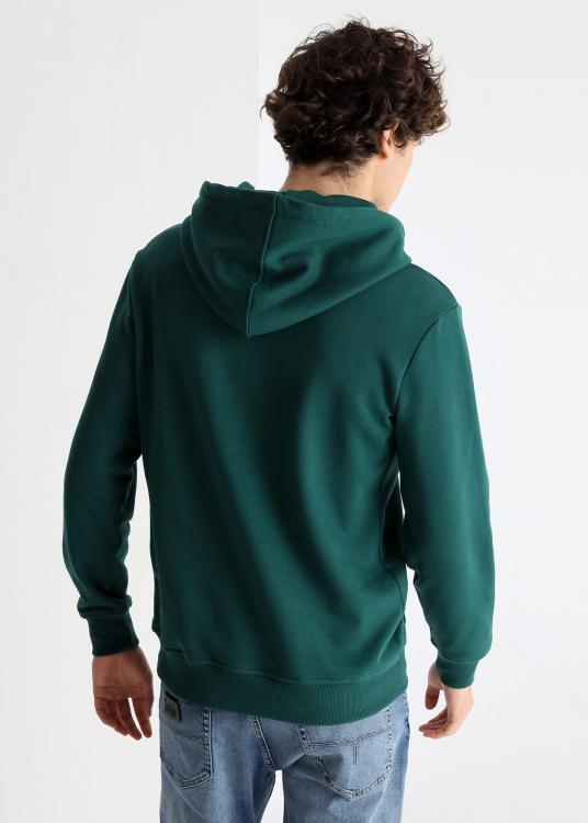 Lois Jeans Sweat à Capuche Basique Poche Kangourou