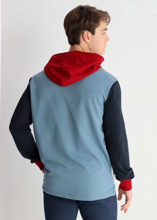 Lois Jeans Sweat à Capuche Color-block