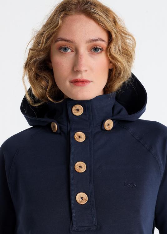 Lois Jeans Sweat-shirt Avec Capuche Démontable