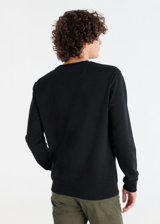 Lois Jeans Sweat-shirt Basique Col Rond Patch Logo