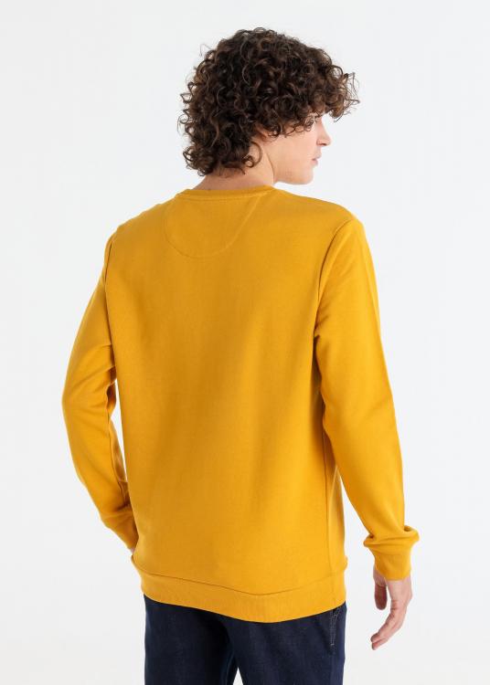 Lois Jeans Sweat-shirt Basique Col Rond Patch Logo