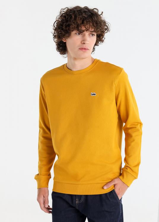lois jeans Sweat-shirt Basique Col rond patch logo