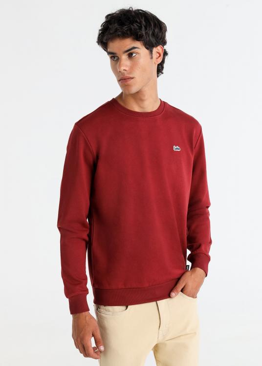 Lois Jeans Sweat-shirt Basique Col Rond Patch Logo