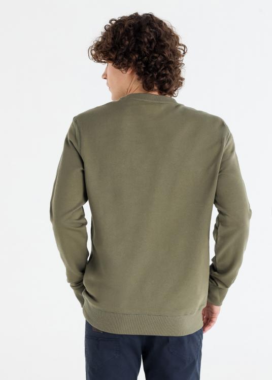 Lois Jeans Sweat-shirt Col Rond Brodé Lois