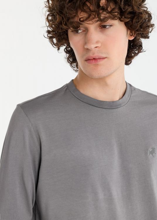 Lois Jeans T-shirt Basique Manches Longues Overdye