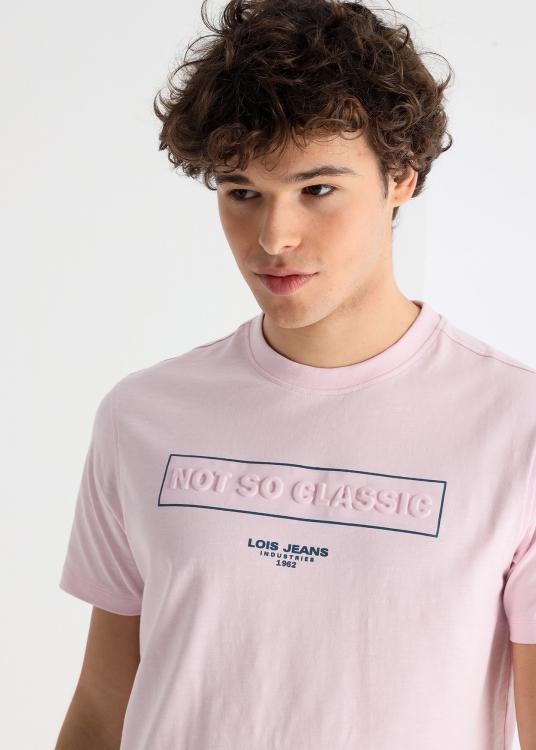 Lois Jeans T-shirt Manches Courtes Graphique 3D