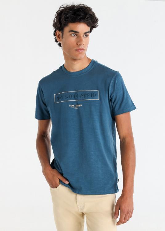 lois jeans T-shirt manches courtes graphique 3D