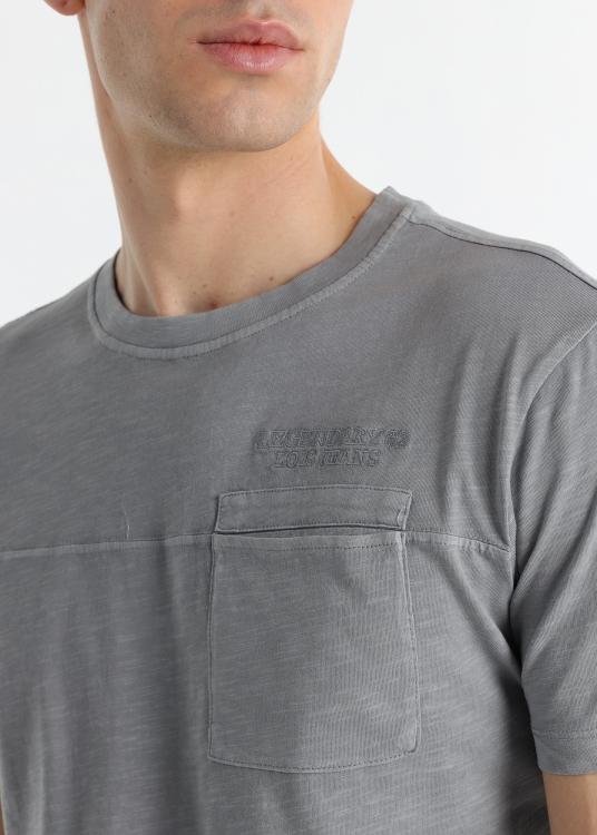 Lois Jeans T-shirt Manches Courtes - Poche Poitrine