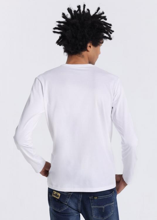 Lois Jeans T-Shirt Tannen Biff Ml