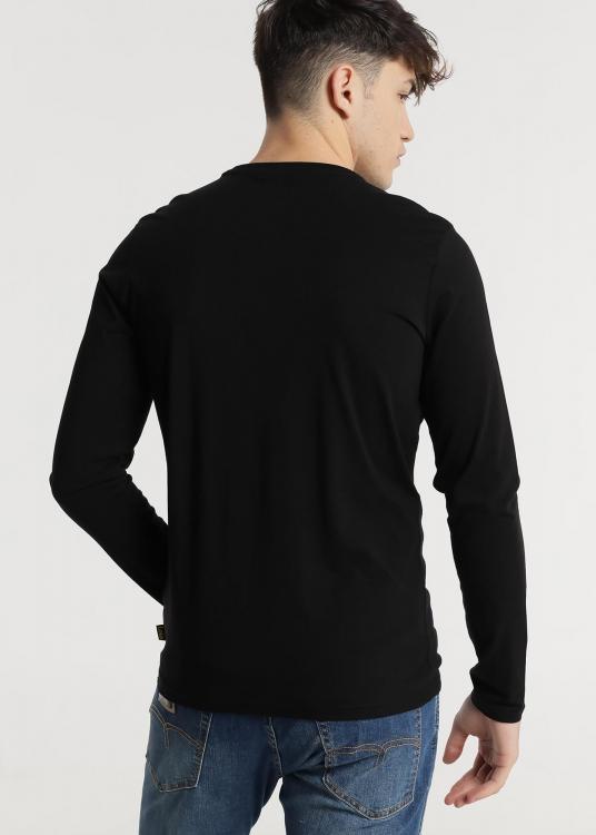 Lois Jeans T-Shirt Tannen Biff Ml