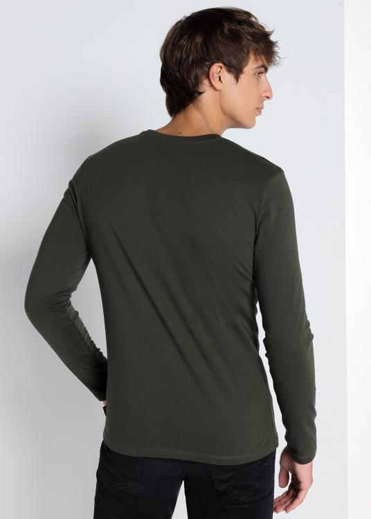 Lois Jeans T-Shirt Tannen Biff Ml