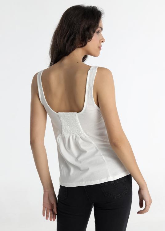 Lois Jeans Top - Bretelles Nouées à L'encolure