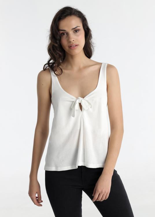 lois jeans Top - Bretelles nouées à l'encolure