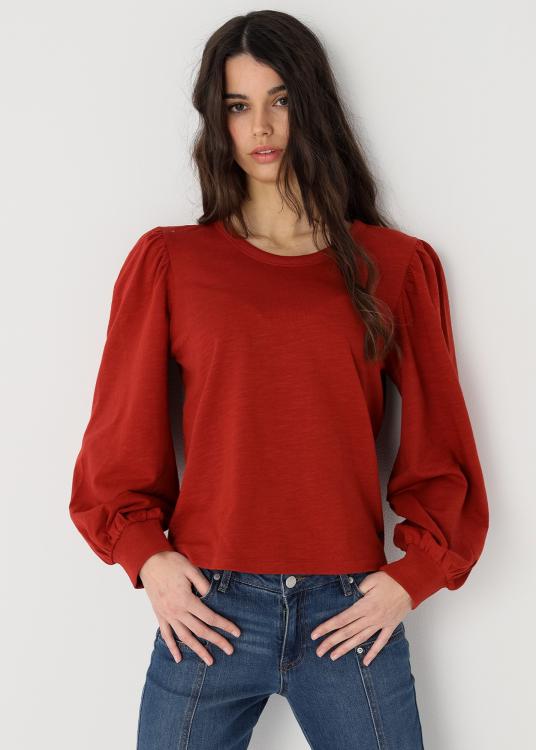 lois jeans Top manche longue bouffantes