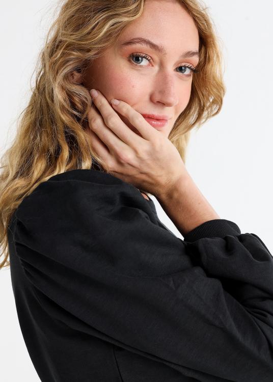 Lois Jeans Top Manche Longue Bouffantes