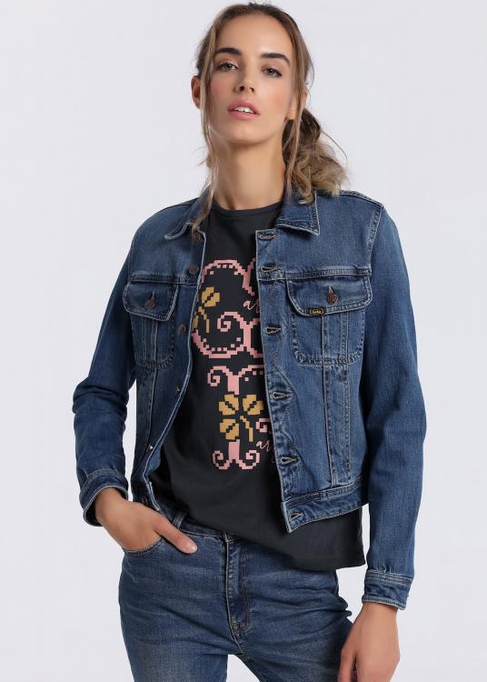lois jeans Veste Denim Jacket Dark Blue
