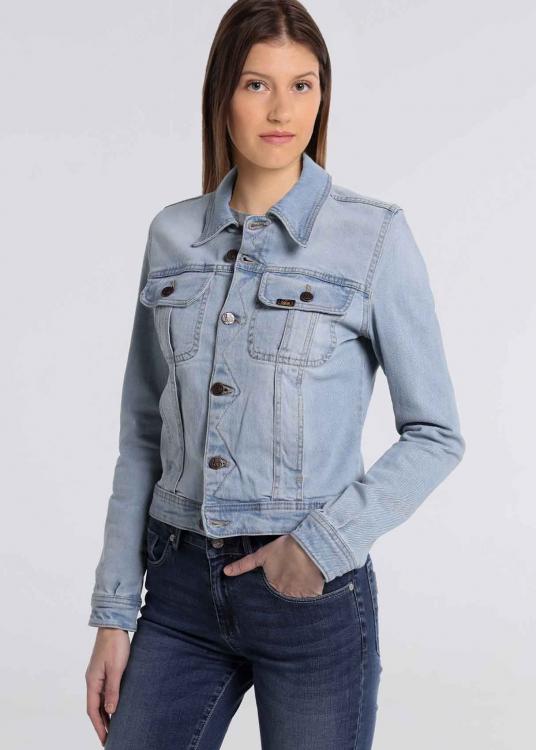 lois jeans Veste en Jean Bleach