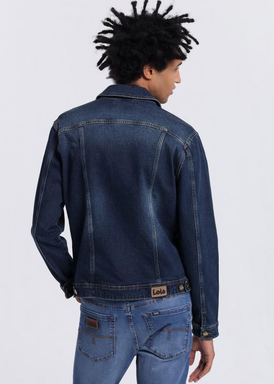 Lois Jeans Veste En Jean Dark Blue