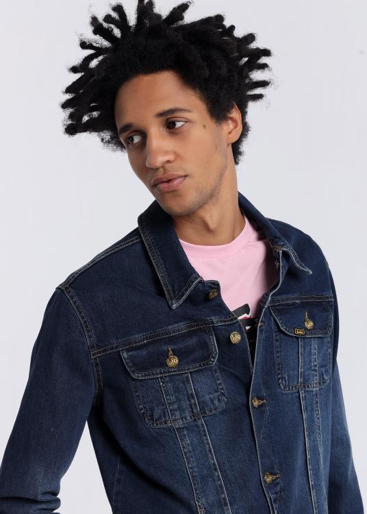 Lois Jeans Veste En Jean Dark Blue
