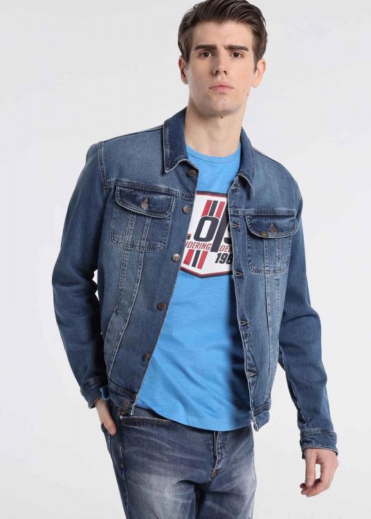 lois jeans Veste en Jean Dark Blue