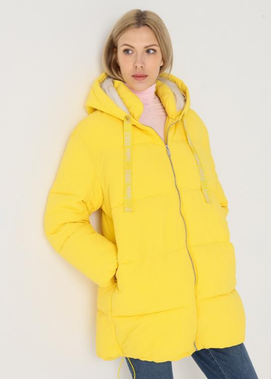 lois jeans Manteau Puffer à capuche matelassé avec fermeture éclair