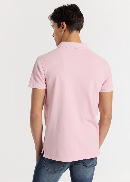 Lois Jeans Polo Basique Manche Courte Logo Brodé Patch