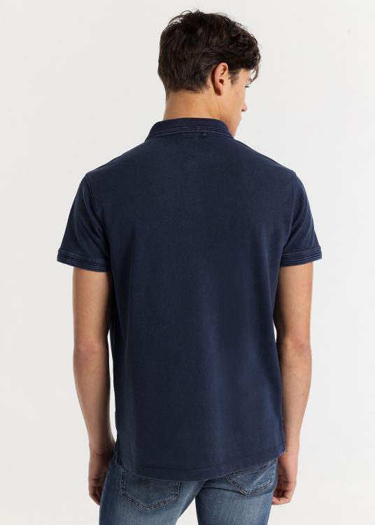Lois Jeans Polo Basique Manche Courte Logo Brodé Patch