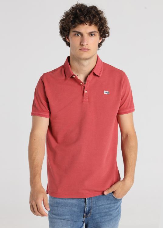 lois jeans Polo basique manche courte logo brodé Patch