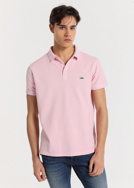 lois jeans Polo basique manche courte logo brodé Patch