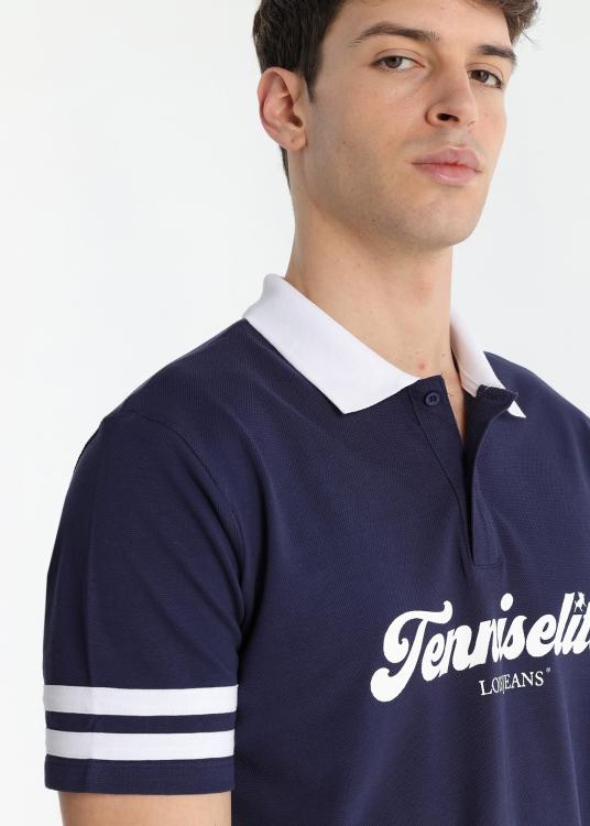 Lois Jeans Polo - Manches Courtes Avec Broderie élite