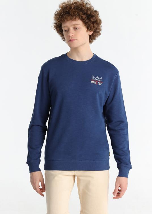 lois jeans Sweat à capuche - Col rond avec broderie sur la poitrine